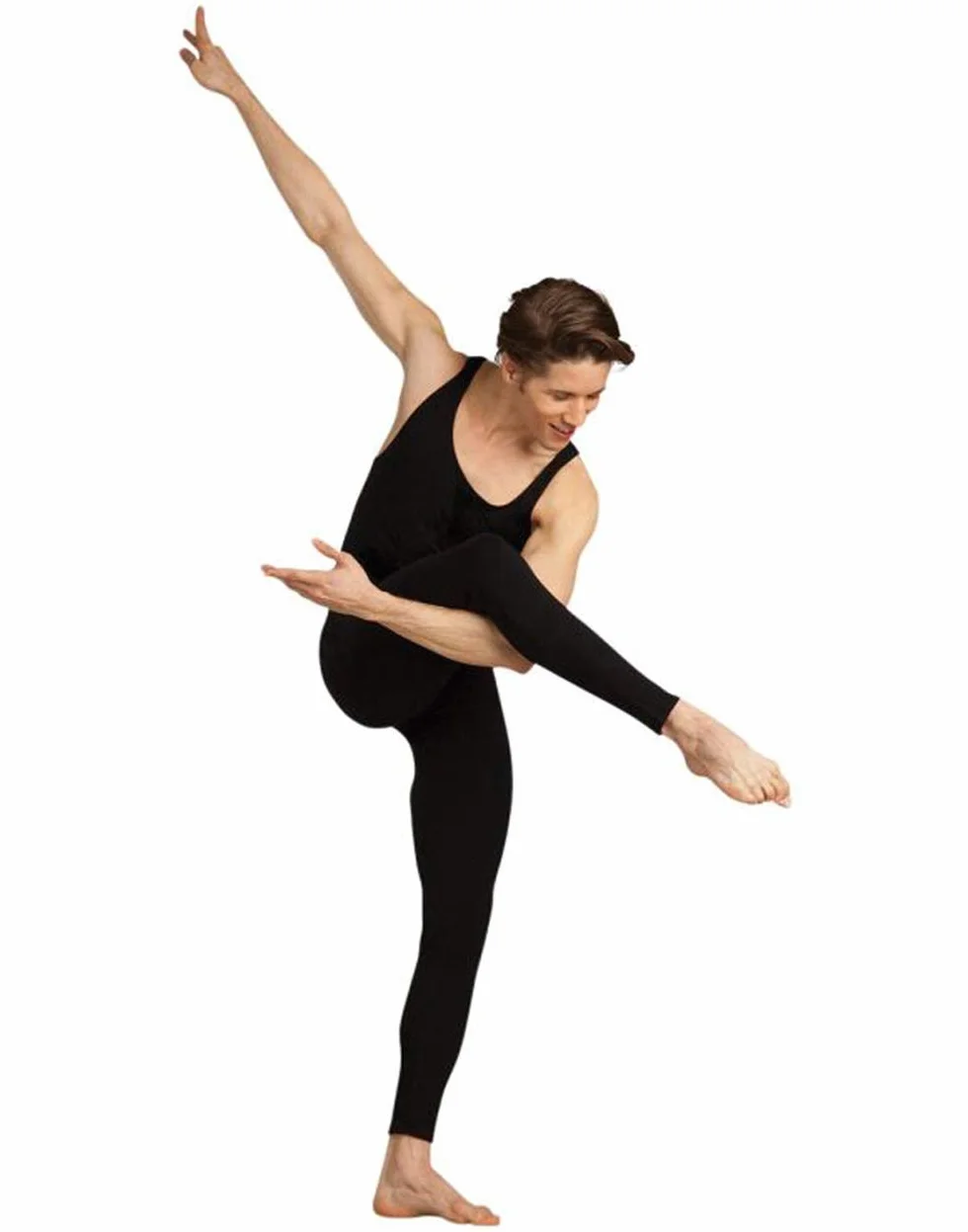 Capezio Classic Men's Tank Unitard Coton Lycra pour Homme