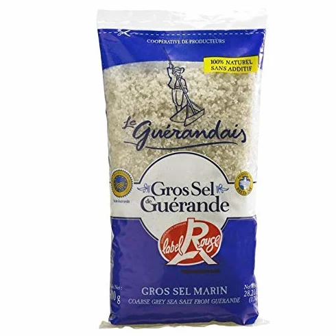 LE GUERANDAIS - Gros Sel Label Rouge 800G - ( Lot De 4 )