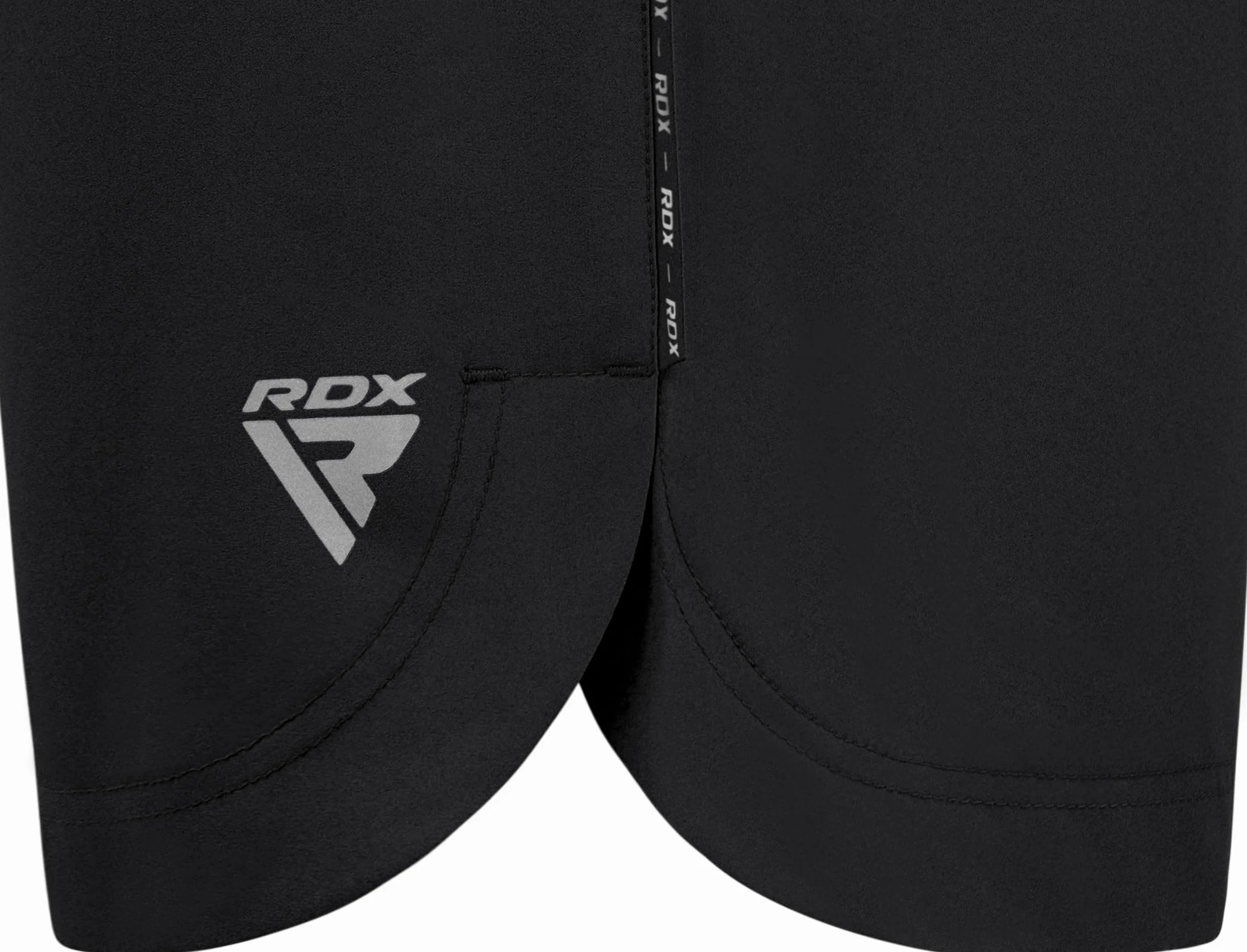 RDX Short MMA d'Entraînement Kick Boxe Grappling Sparring Arts Martiaux Cage Fight BJJ Muay Thai Fitness Musculation Sports de Combat