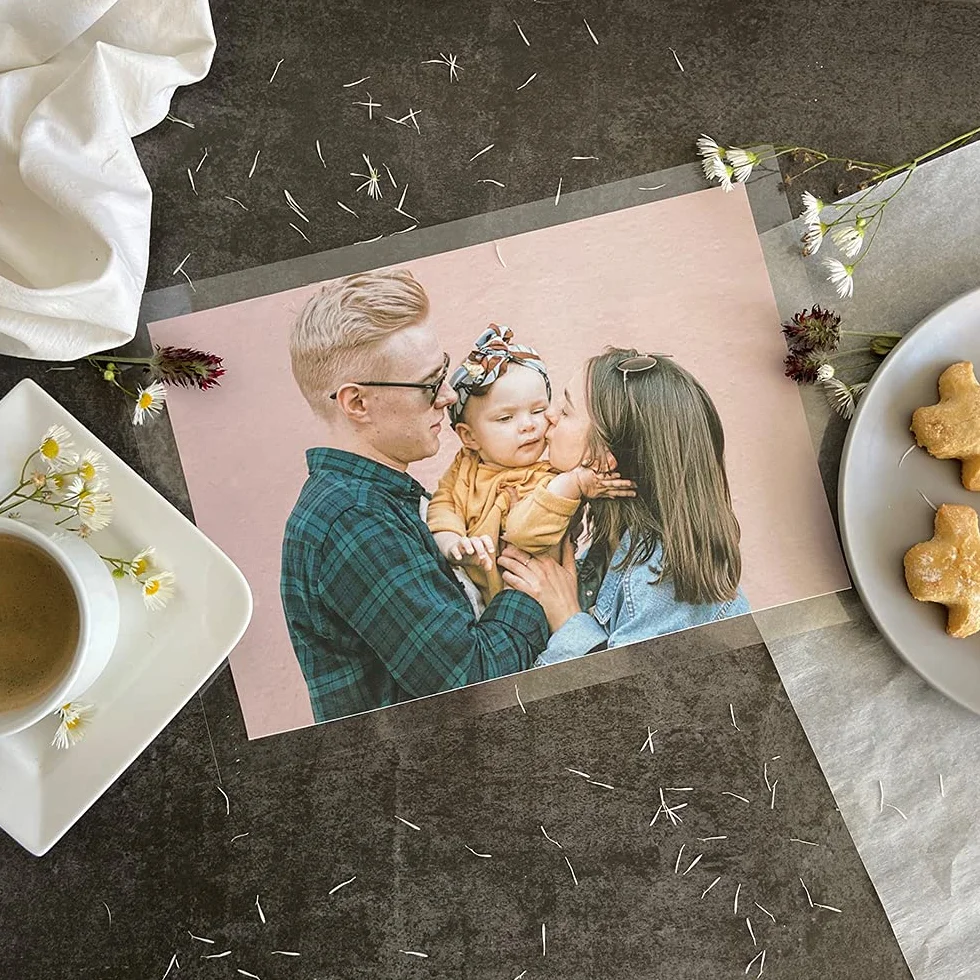 LOOXIS Photo comestible personnalisée en forme de rectangle, à personnaliser - pour un anniversaire d'enfant, un baptême, un mariage - Découpe pour gâteau, rectangulaire, 20 x 28 cm