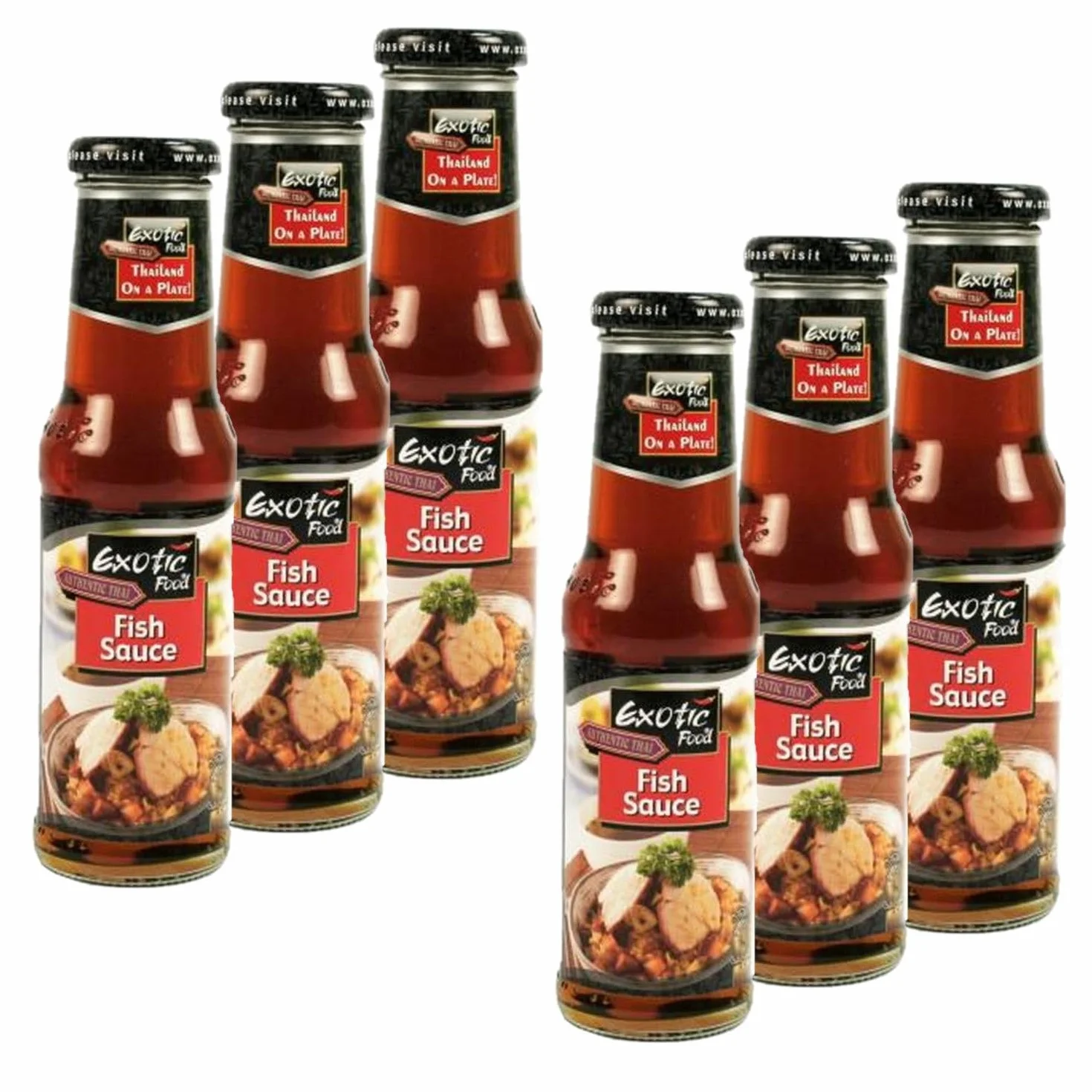 Lot 6x Sauce nuoc mâm - Flacon 250ml