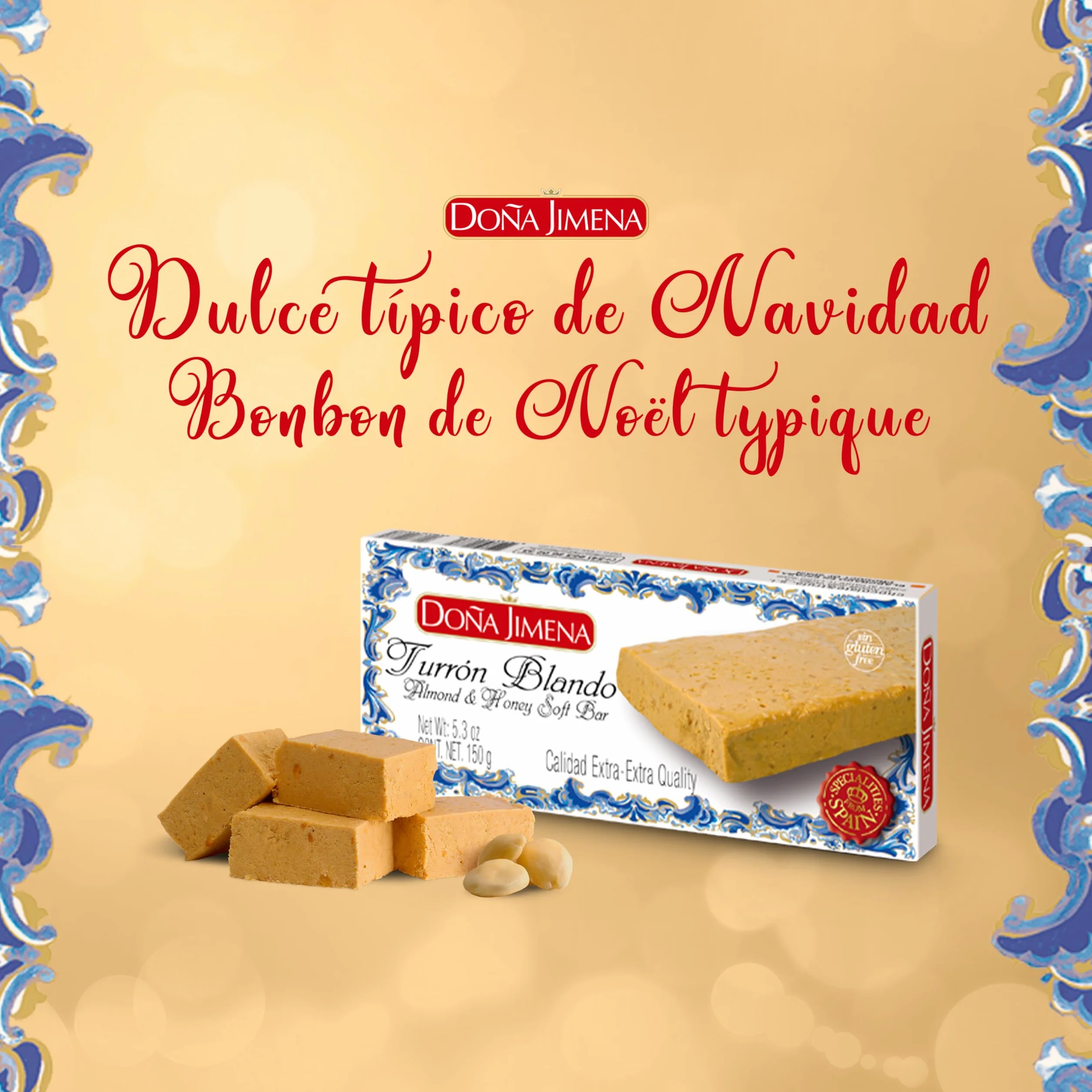 Touron mou extra doña jimena 150g