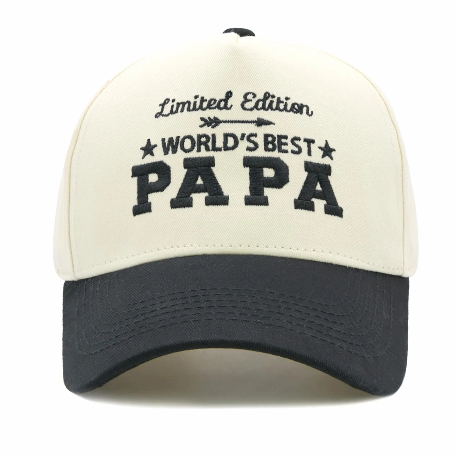 Casquette Papa Brodée Homme Baseball Vintage Réglable Cadeau Père Mari