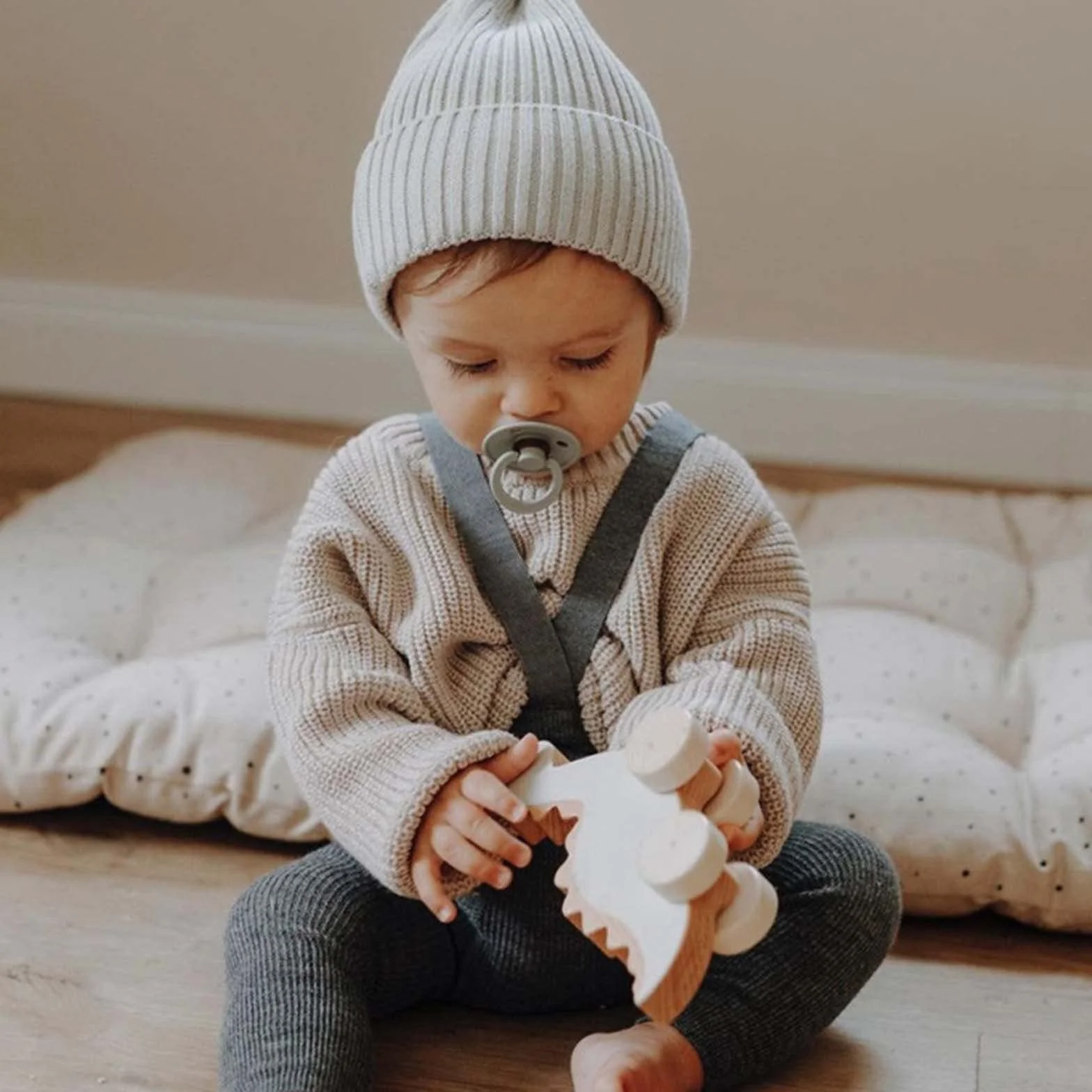 Pull en Tricot Solide pour Bébé Garçons Vêtements d'hiver Enfant