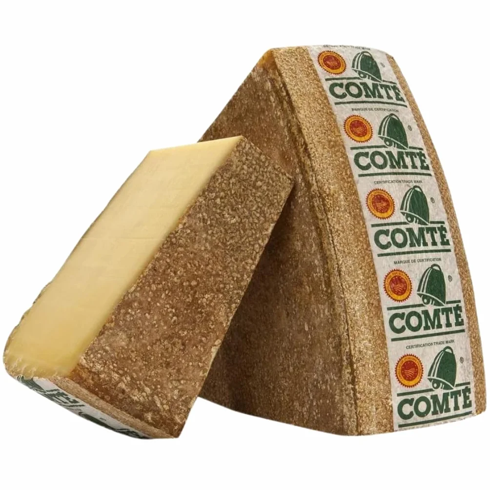 Comté d'été AOP fabrication artisanale affinage minimum 24 mois - 500gr - Pâte jaune avec cristaux et saveur noisette intense