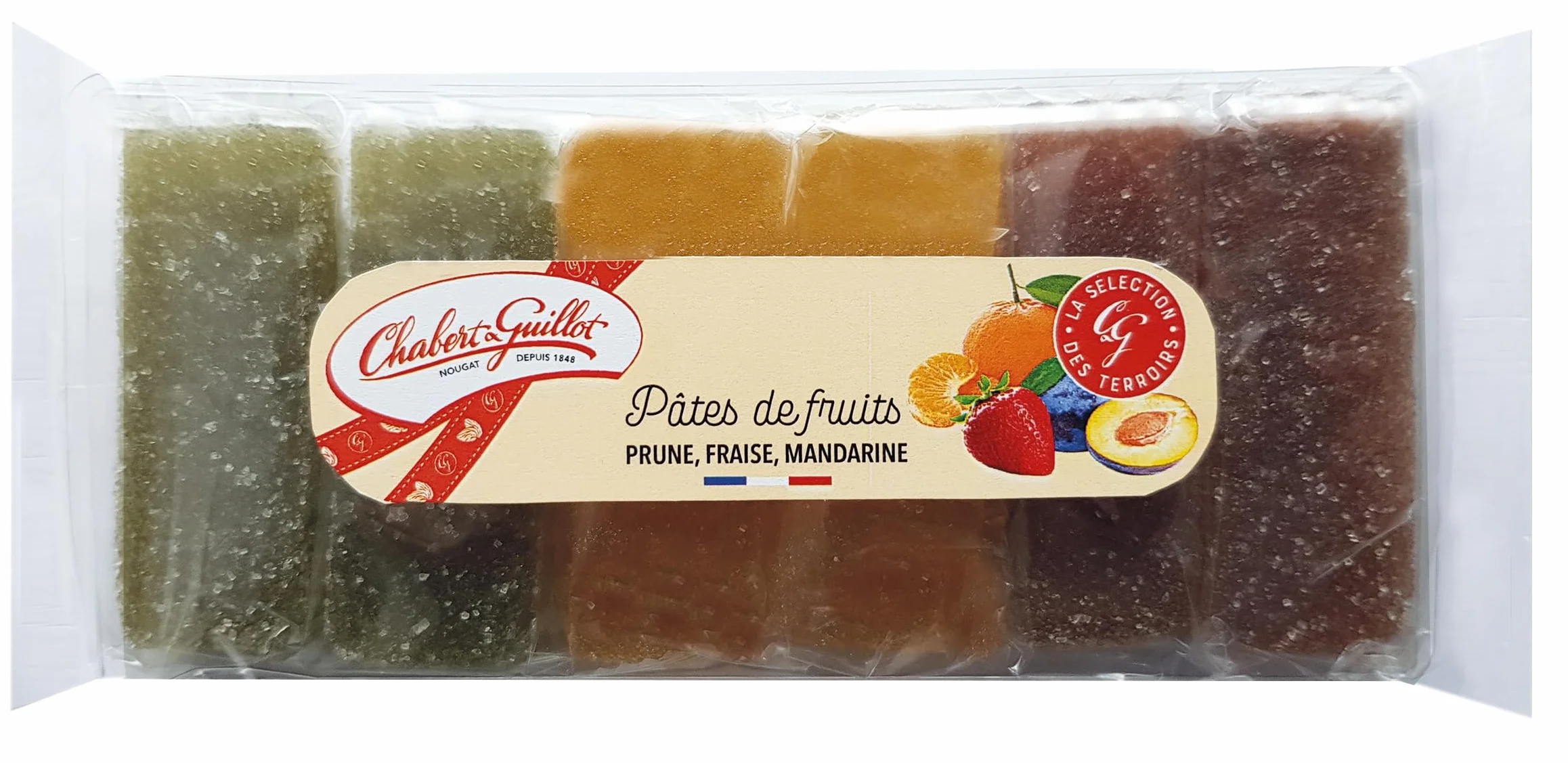 Chabert & Guillot Barquette Pâtes de Fruits 180gr