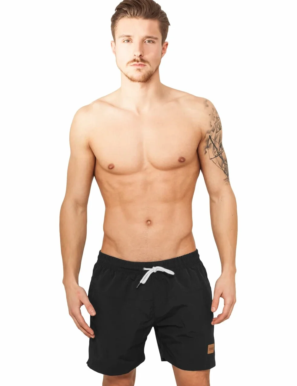 Urban Classics Herren Block Swim Shorts