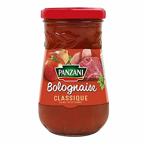 PANZANI - Sauce Pleine Saveur Bolognaise 210G - ( Lot De 4 )