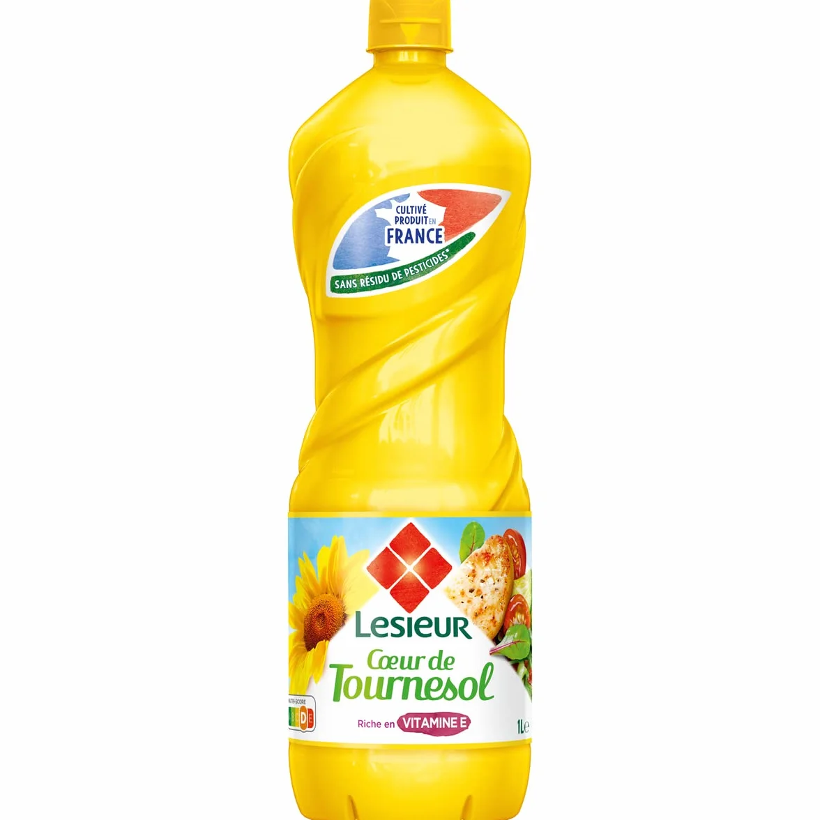 Lot de 3 unités *** LESIEUR Huile cœur de tournesol cultivé et produit en France 1l