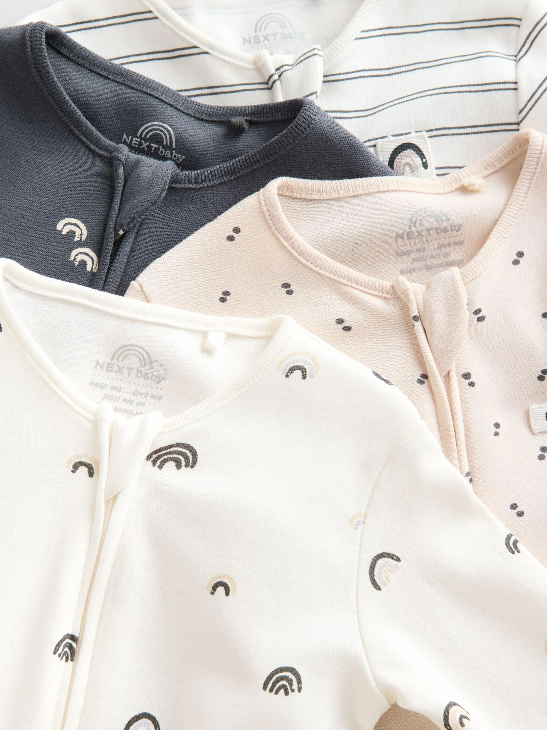 NEXT Bébé Dors-Bien à Zip Double Sens Lot de 4 (0 à 2 Ans)