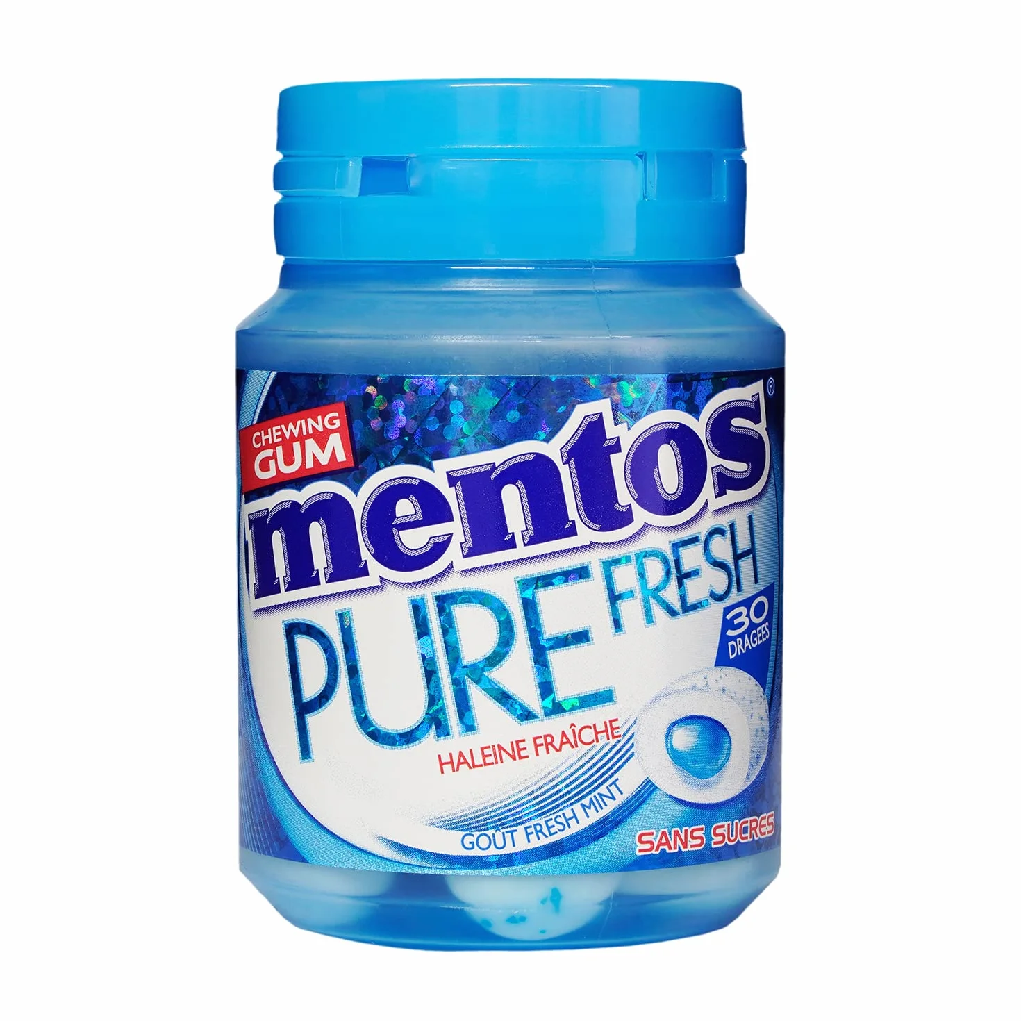 Mentos Pure Fresh Mint 6 boites de 30 Dragées