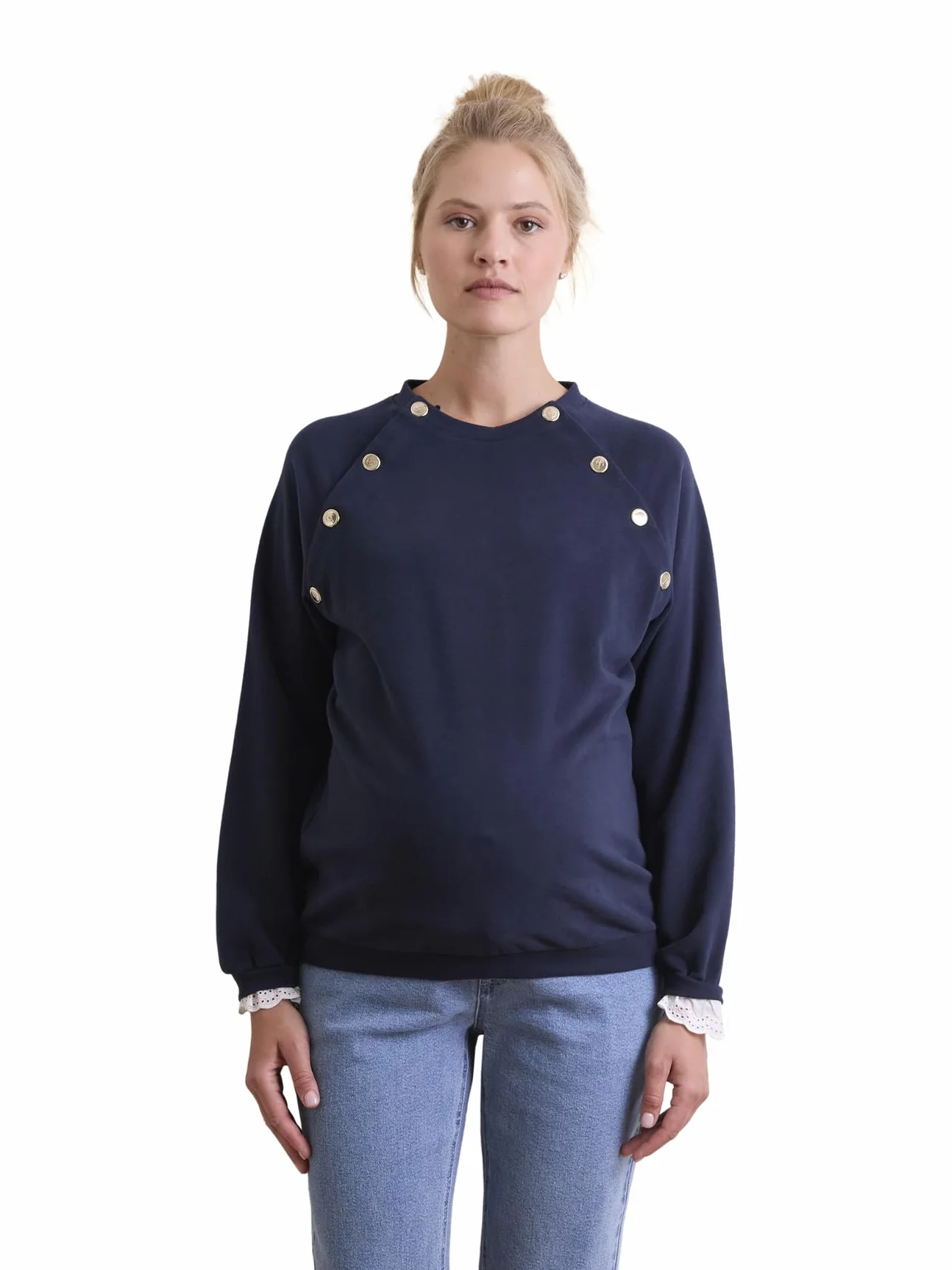 VERTBAUDET Sweat Molleton Grossesse Allaitement