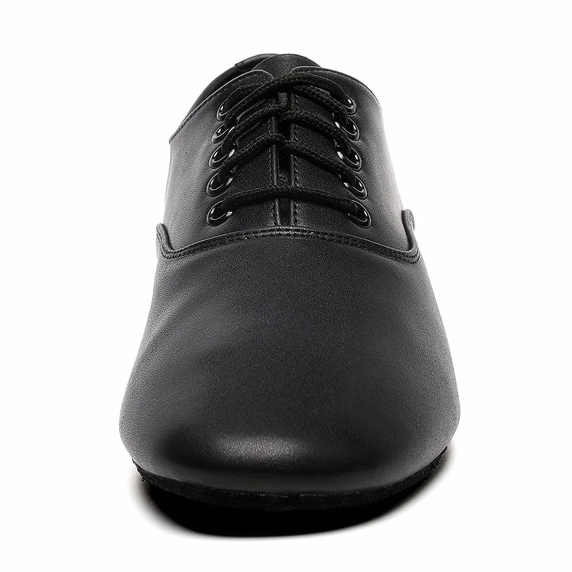Chaussures de danse homme cuir noir tango salsa