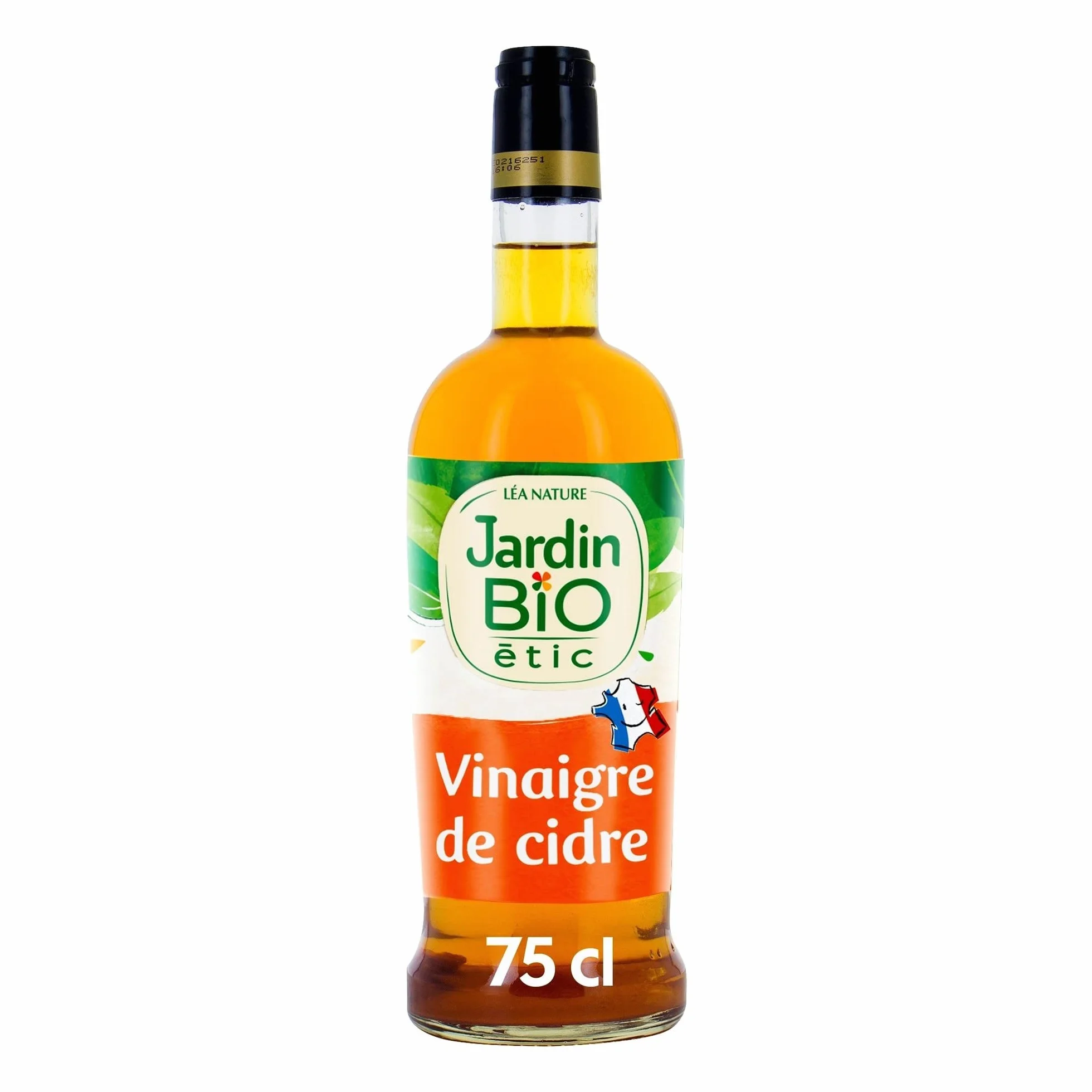 Jardin BIO étic - Vinaigre de cidre - 75cl - Lot de 3