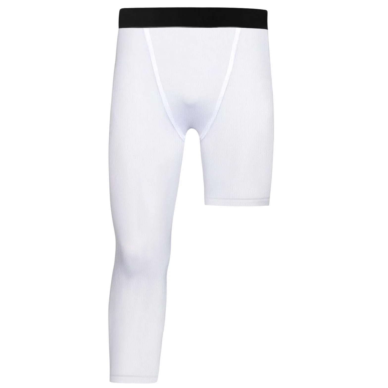 Valcatch Pantalon de Compression 3/4 Capris pour Garçons Jeunes, Legging Une Jambe, Couche de Base Athlétique pour Course Basket