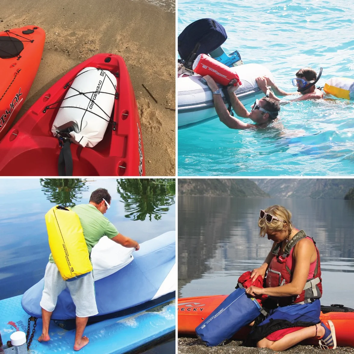 Overboard Sac à dos étanche avec tube et sangle réglable