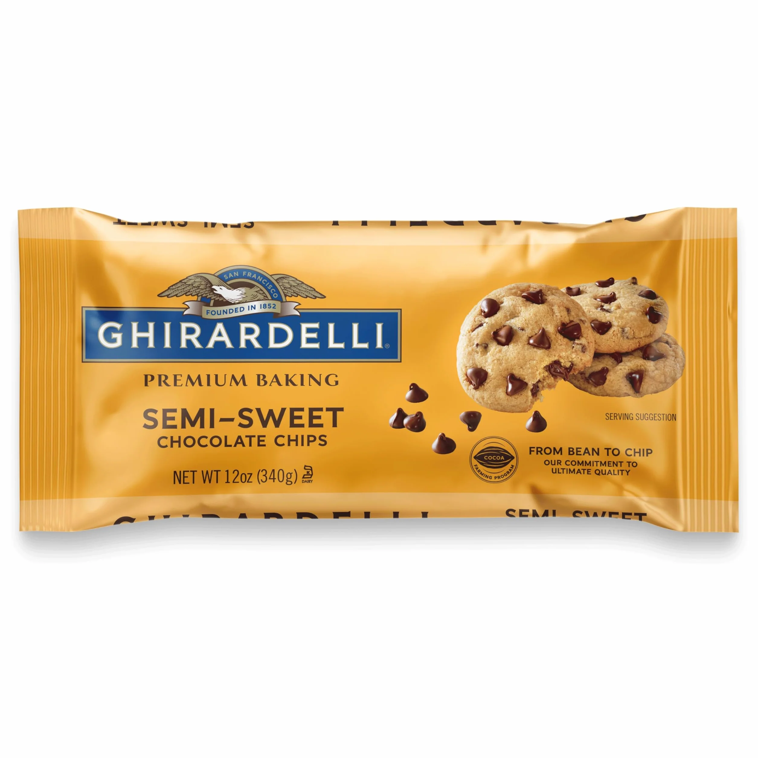 Ghirardelli Semi Sweet Chocolate Chips ( 12x12 Oz)
