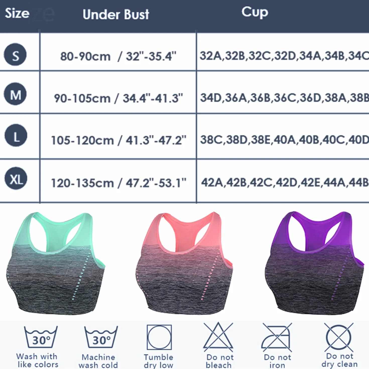 Sykooria Amb00319 Soutien-Gorge de Sport Femme