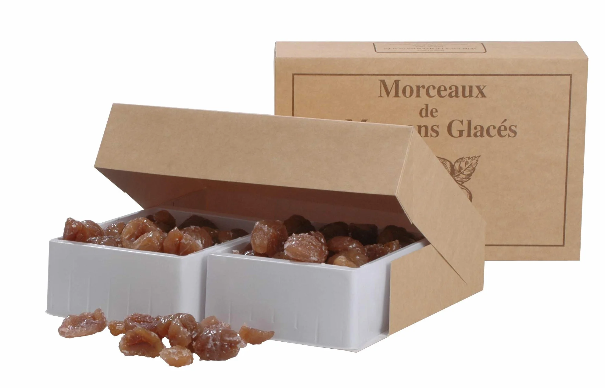 Gros MORCEAUX de marrons glacés 1kilo
