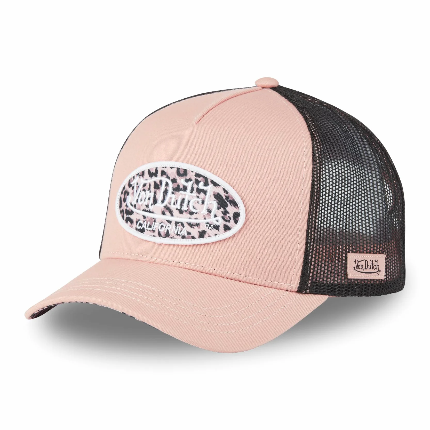 Von Dutch Casquette Trucker Leopard Ajustable Homme Femme
