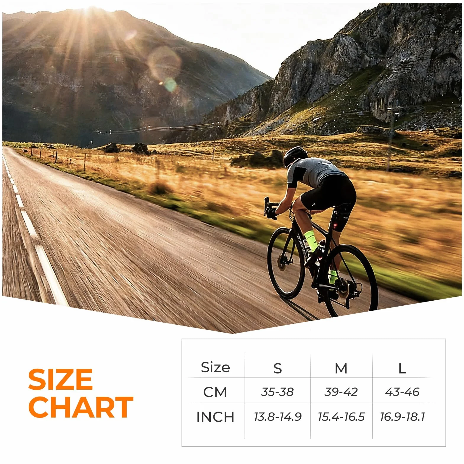 ROCKBROS Chaussettes Vélo Route VTT Aéro Compression Antibactériennes Anti-Odeur Séchage Rapide Cyclisme Course Randonnée