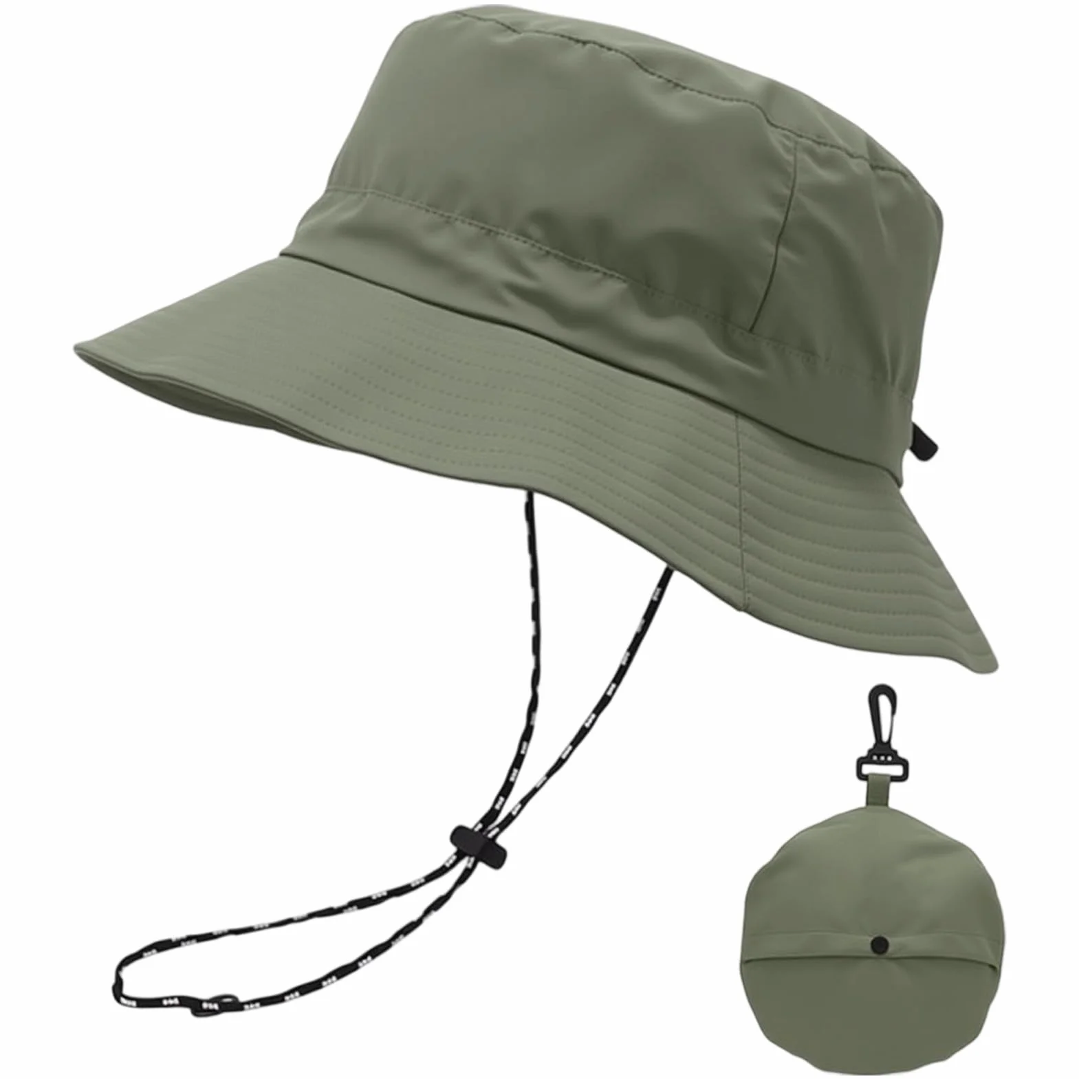 Chapeau Anti UV Homme Vert Armée pour Alpinisme Randonnée Pêche Plein Air