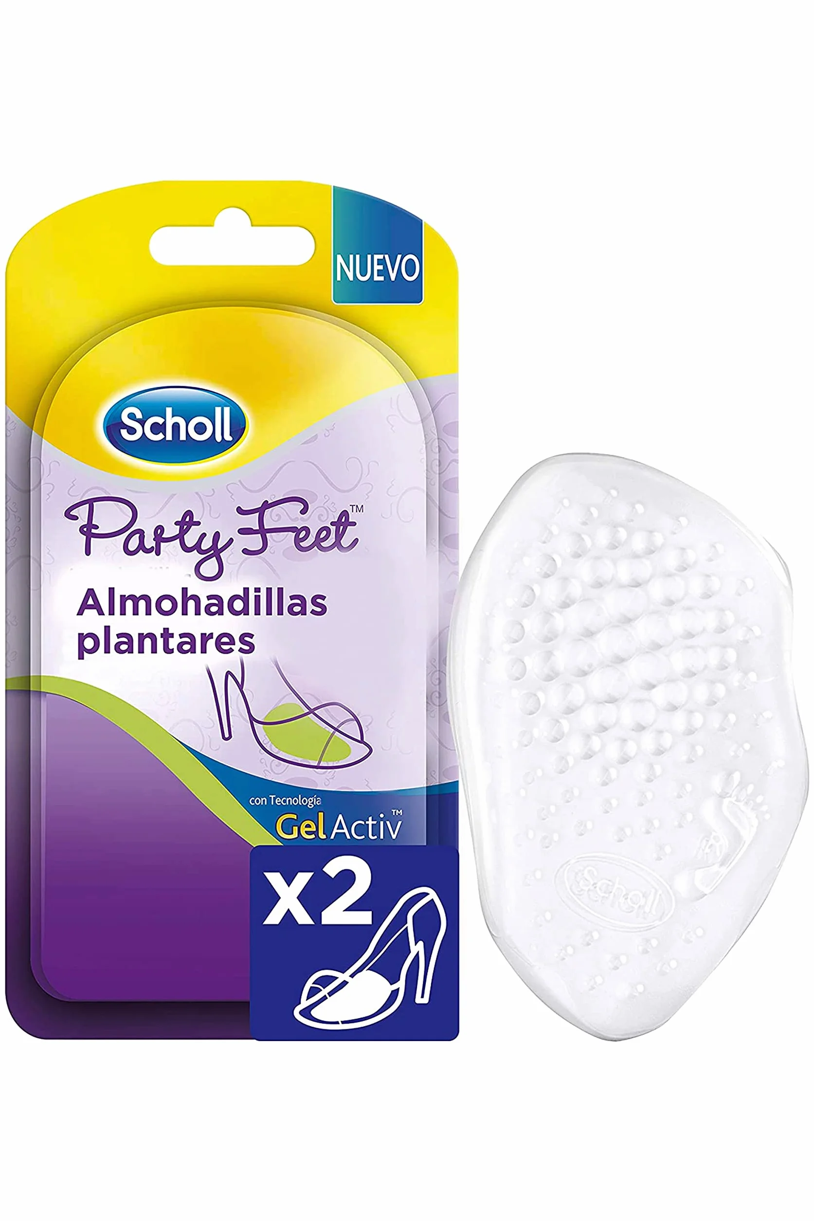Sch Party Feet Almohadilla Plantar 2U