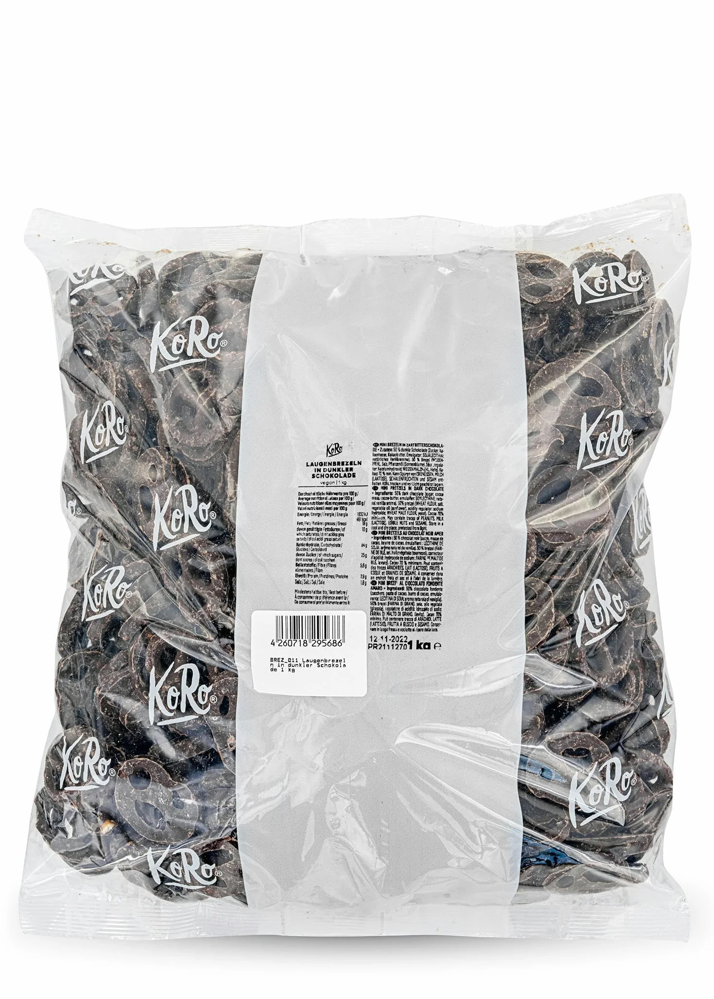 KoRo - Bretzels au chocolat noir 1 kg
