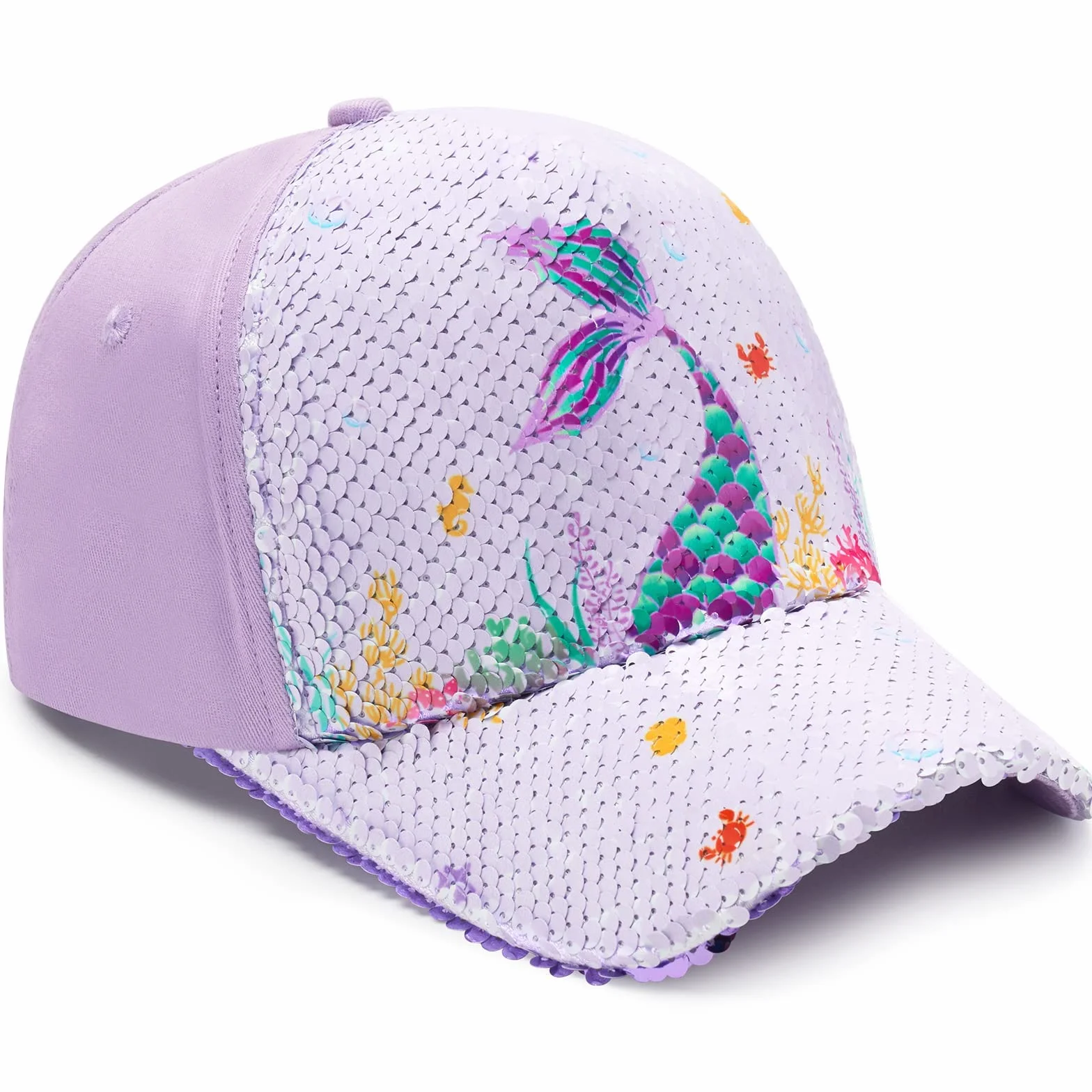 WAWSAM Casquette de Baseball Filles Ajustable Chapeau de Soleil pour Enfants