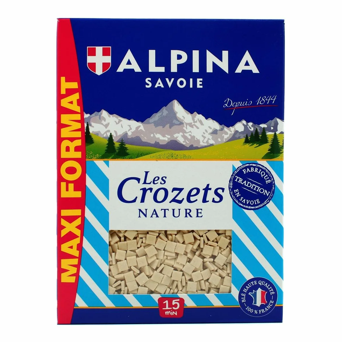 ALPINA SAVOIE - Alpina Savoie Les Crozets Nature, 600G - 600G - Lot De 3 - Vendu Par Lot