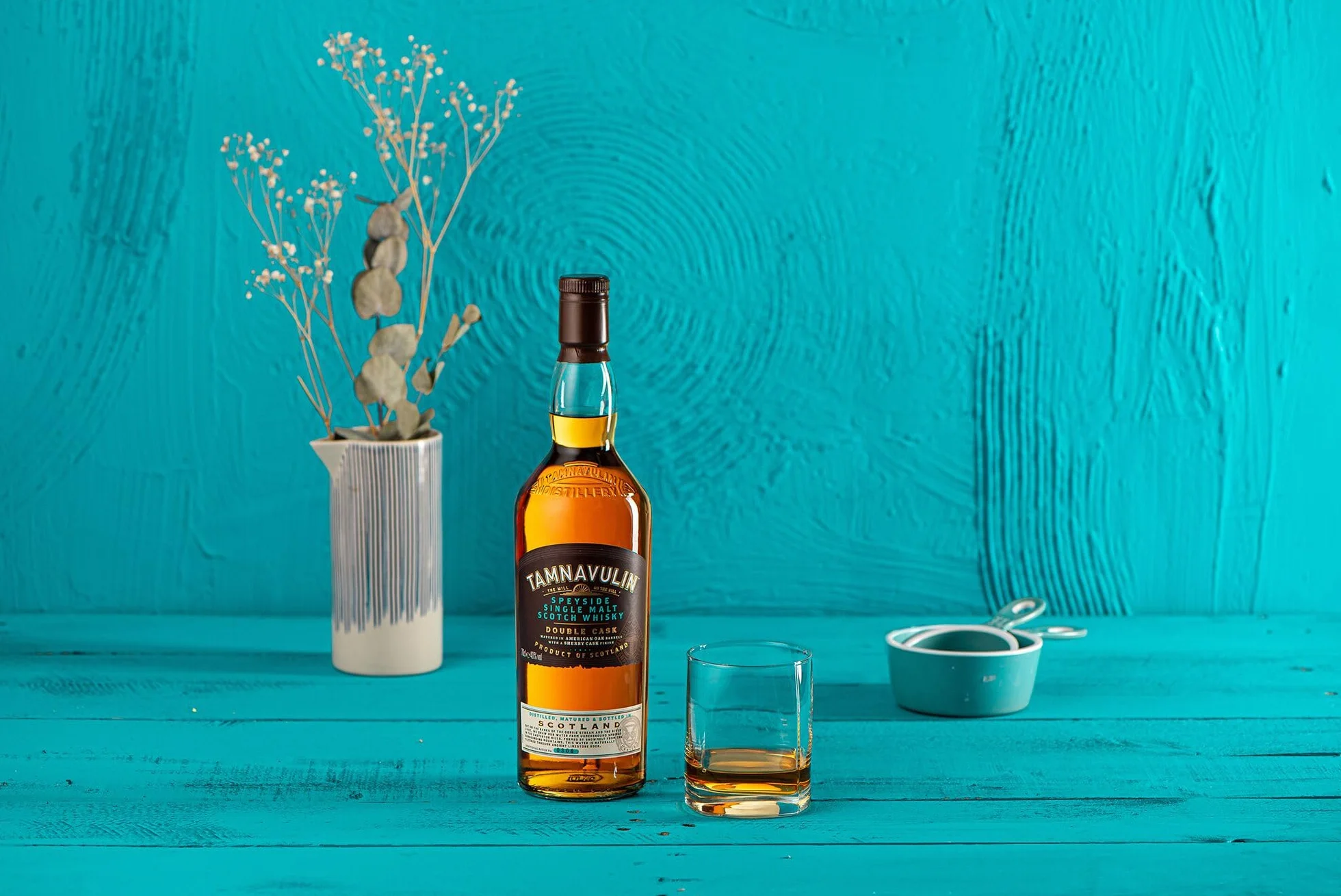 TAMNAVULIN - Double Cask - Whisky Single Malt - Notes d'Amandes & de Miel - A déguster sec - 40 % Alcool - Origine : Écosse/Speyside - 70 cl