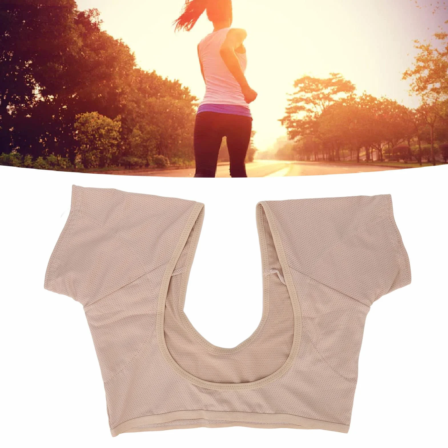Gilet Anti-transpiration Respirant Sous les Bras Femmes Maille Séchage Rapide pour Gym Course Yoga M