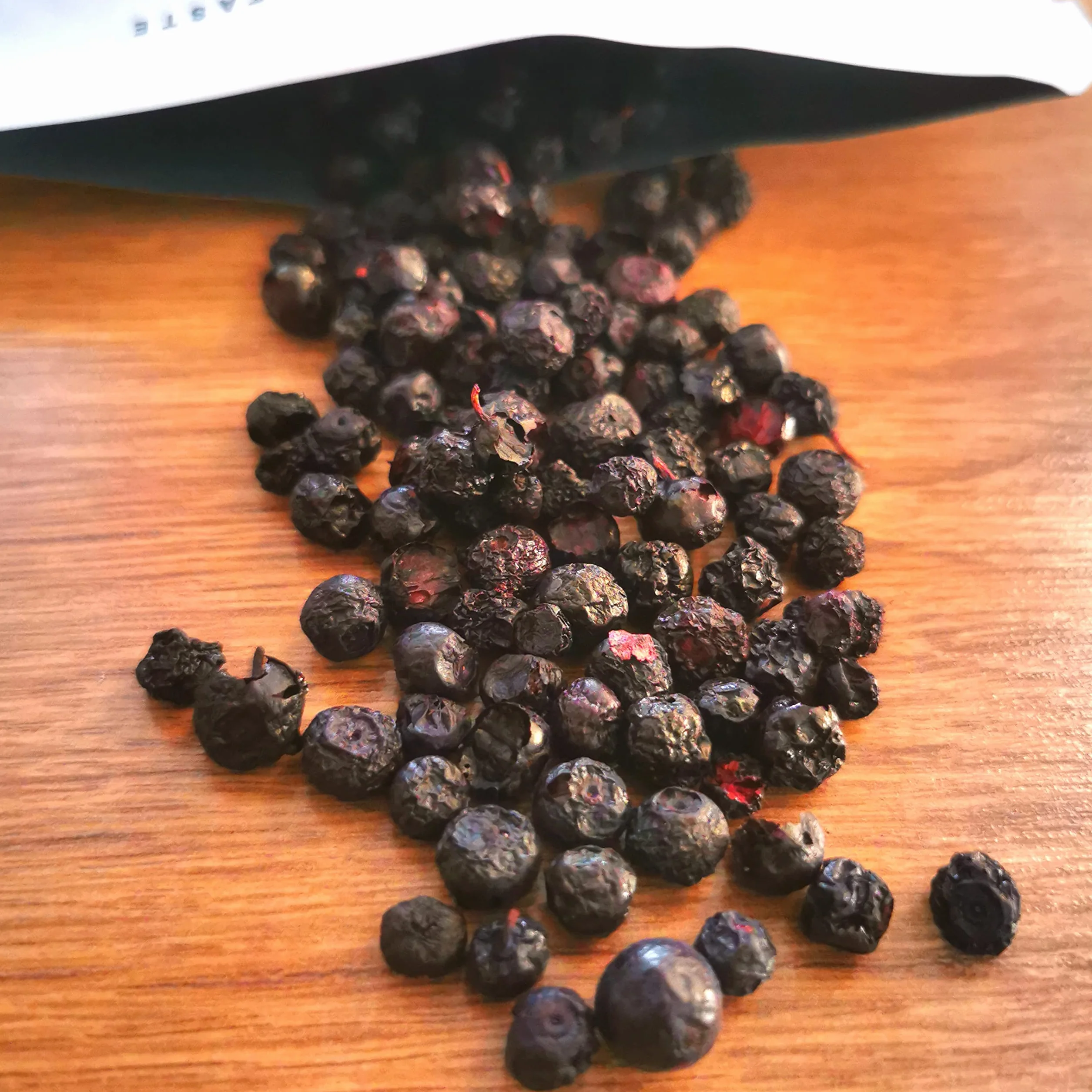 Myrtilles Séchées Bleuet Sauvage | Naturel Fruits Seche | Freeze Dried Fruit Wild Blueberries | Gefriergetrocknete wilde Heidelbeeren | Myrtilles Sechees ZingyZoo (100g)