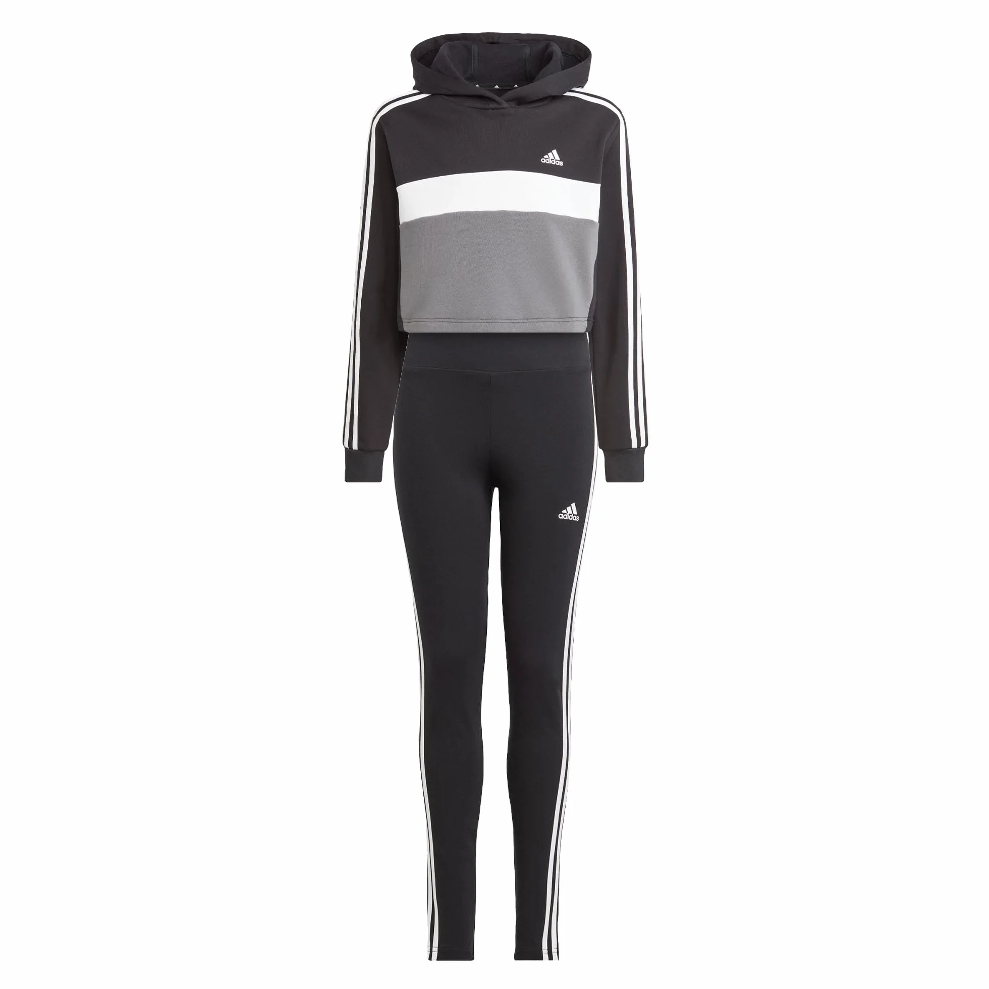 Adidas Kids Ensemble Legging Molleton Colorblock 3 Bandes