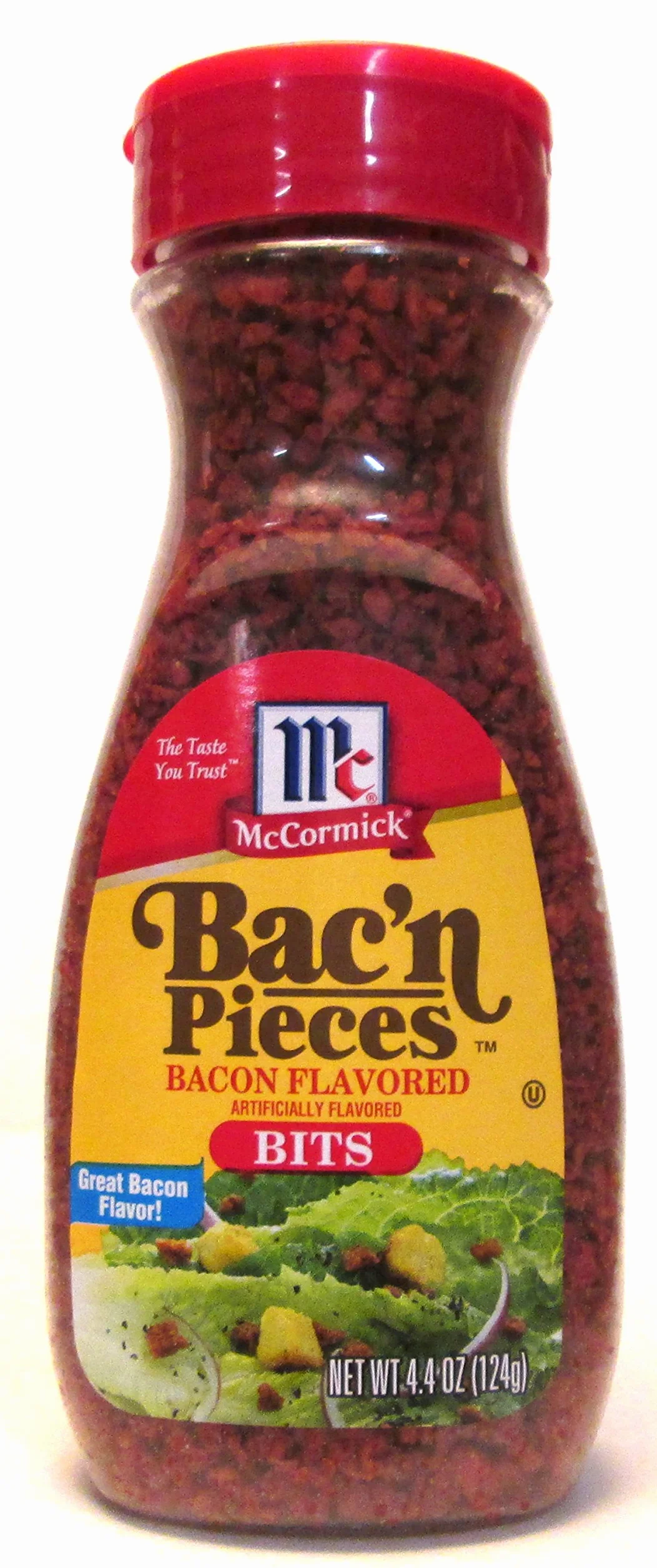 McCormick Bac'n Pieces Bacon Flavored Bits (Pack of 2) 4.4 oz Size