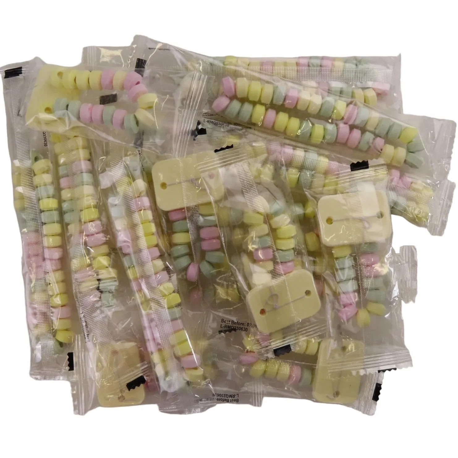 CAPTAIN PLAY Bonus Box Bonbonnière Colliers Dextrose et Montres Dextrose, 16 pieces en emballage individuel, 244g