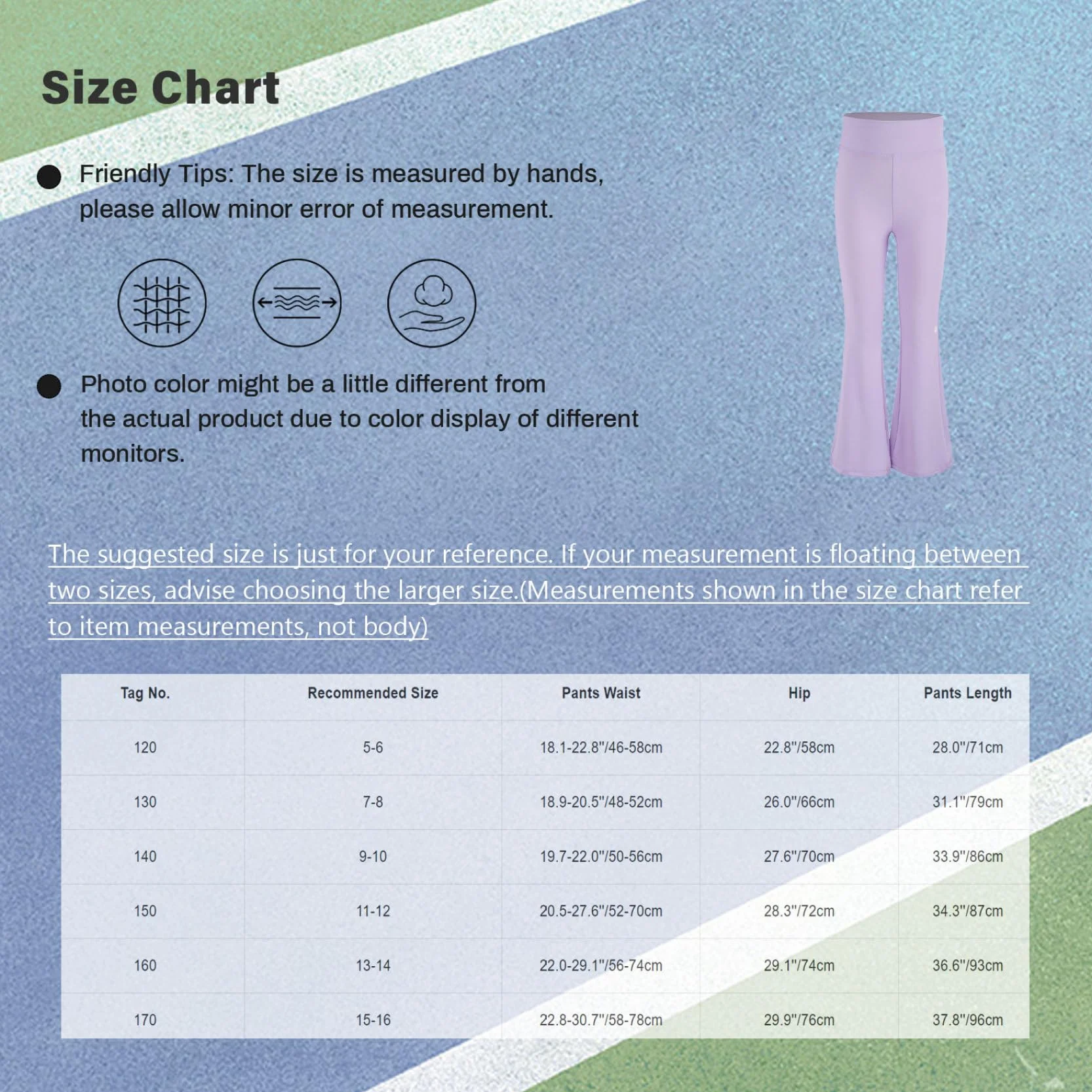 Pantalon Patte d'Elephant Fille Danse Jazz Legging Yoga Fitness