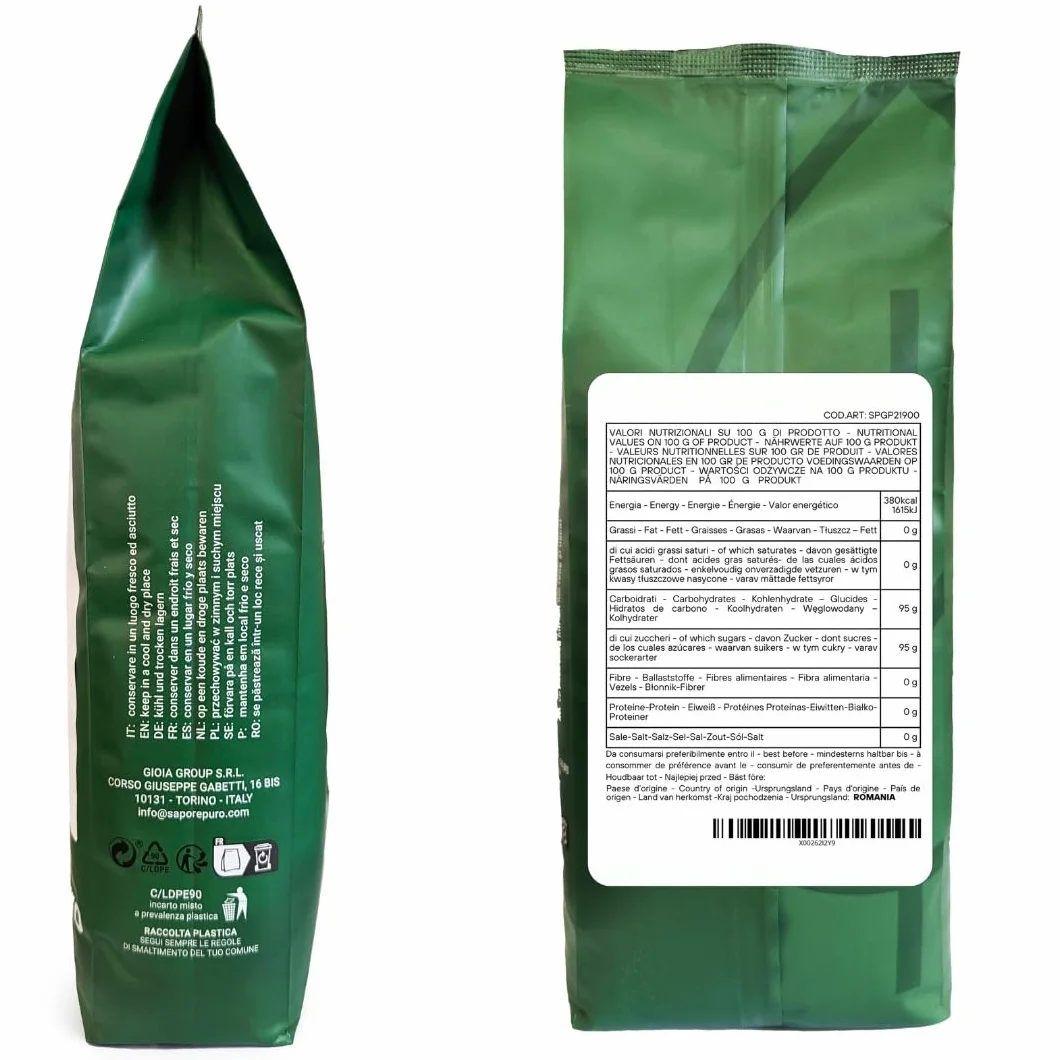 SaporePuro Sirop de Glucose en poudre 900 g - Idéal pour les desserts, glaces et sorbets