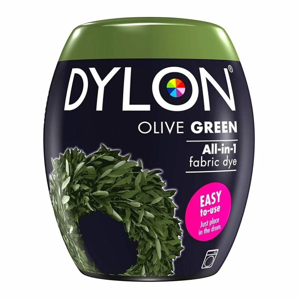 Dylon Teinture Textile pour Machine à Laver, Capsule Vert Olive, 350 g