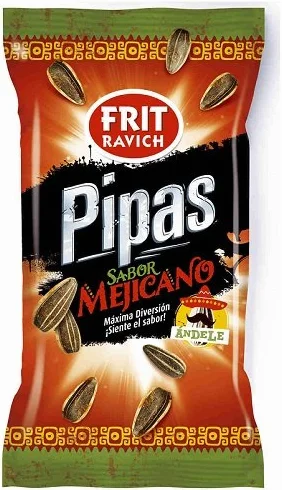 26 Sachets Graine de Tournesol Mexicaine 45 grammes Frit Ravich