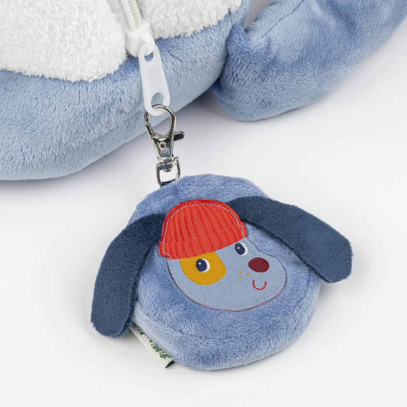 Lilliputiens Porte-Monnaie Jules Le Chien Bleu 6 cm