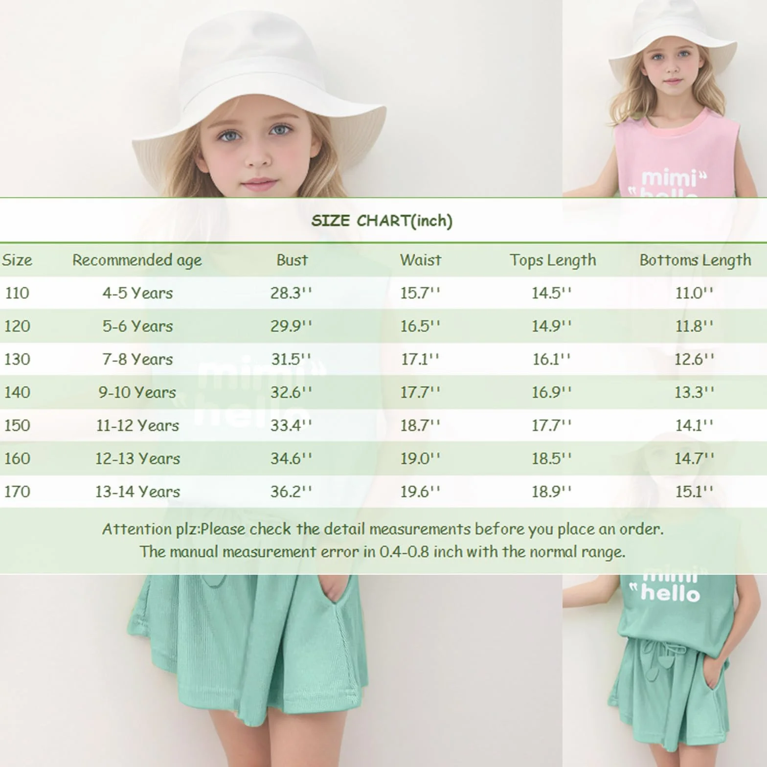Survêtement enfant 2 pièces sans manches short col rond poches ensemble été bébé