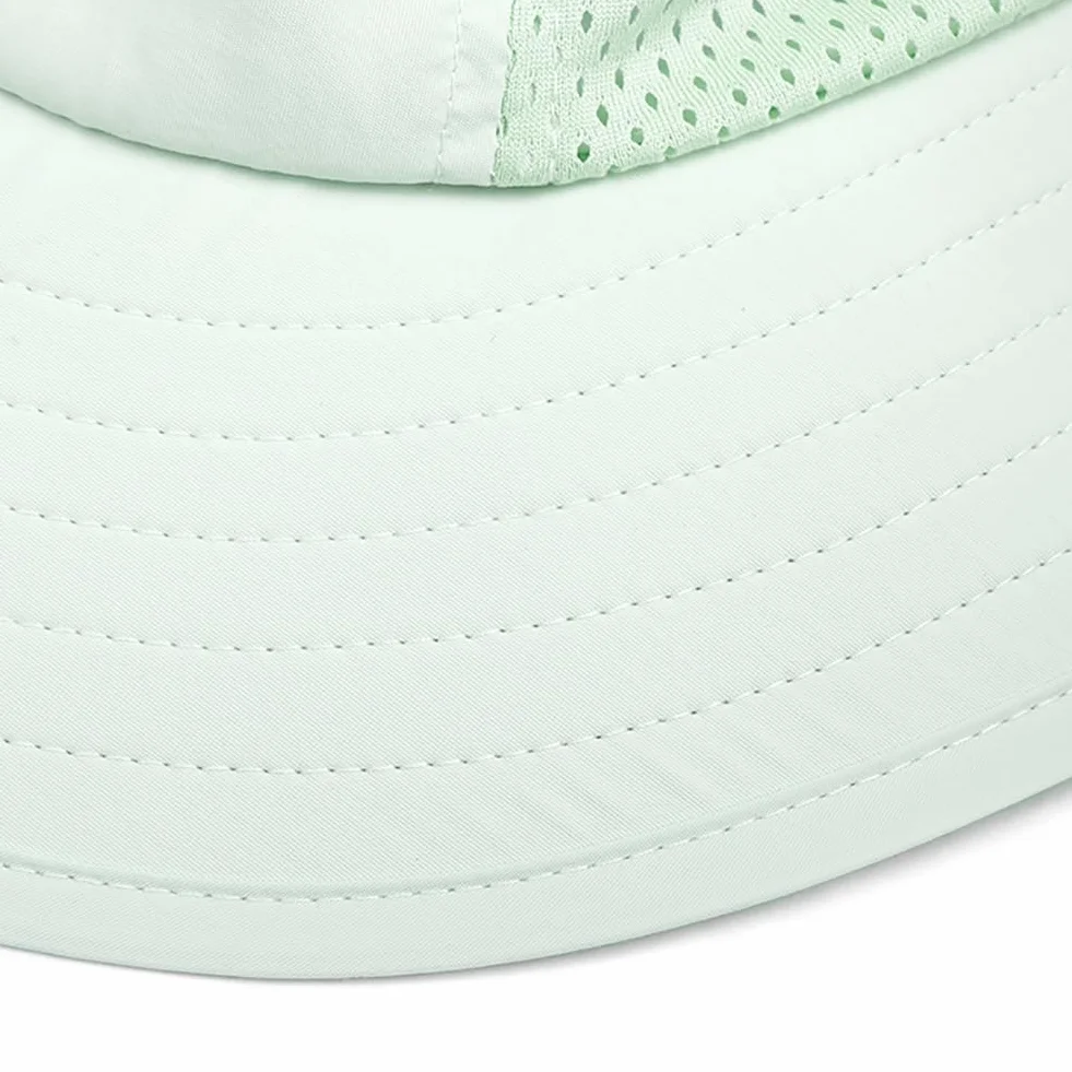 Chapeau De Soleil Bébé UPF 50+ Protection Nuque Large Bord Respirant Été Enfants Garçons Filles