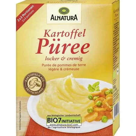 ALNATURA - Purée De Pommes De Terre 160G - Quatre Articles