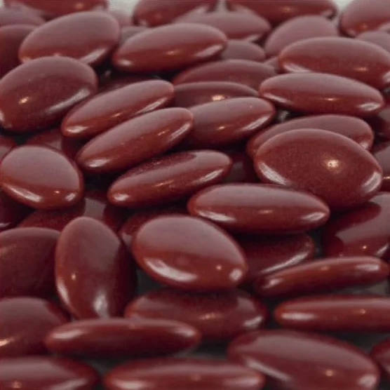 Coffret Dragée 1KG bordeaux aux amandes