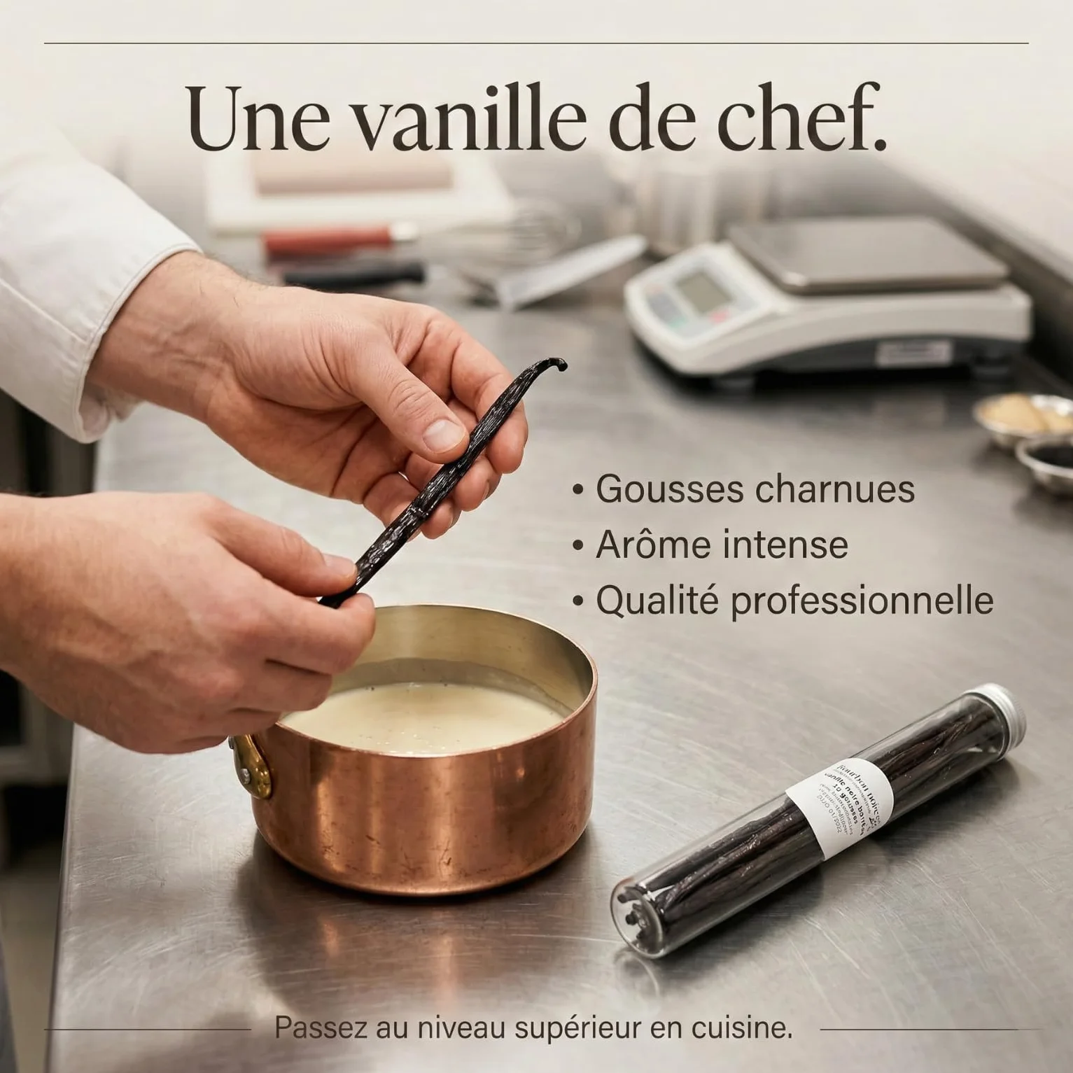 10 gousses Tube - pâtisserie 19 cm