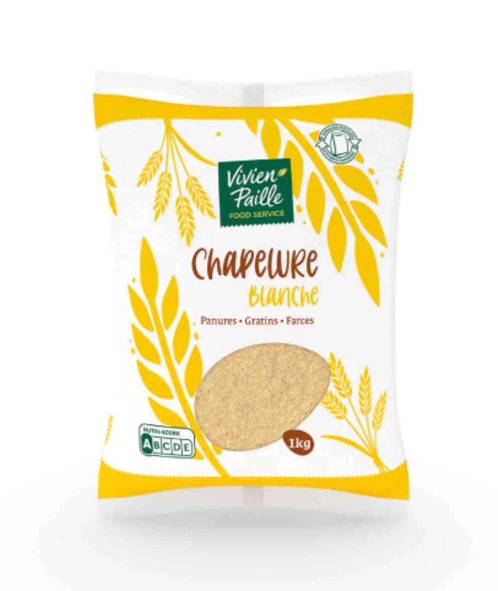 Chapelure Blanche Vivien Paille 1kg/Sac - Livraison Gratuite France (1 sac)