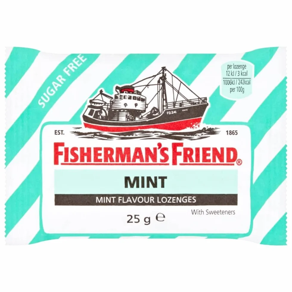 Fisherman's Friend Bonbons à la menthe sans sucre 3 x 25g