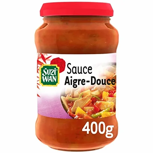 SUZI WAN | Suzi Wan Sauce Aigre Douce 400G | Lot De (3) | livraison offerte
