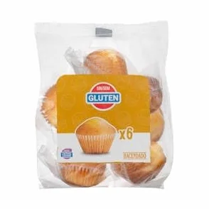Lot de 2 cupcakes sans gluten 210 g